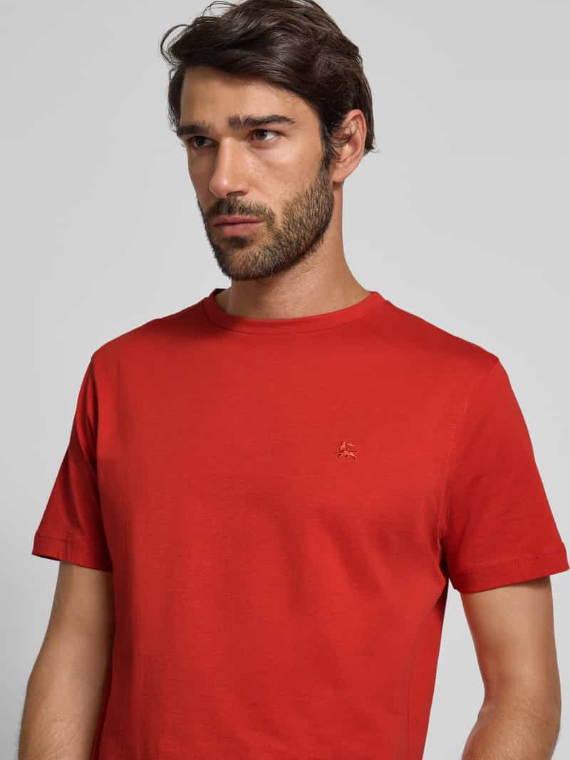 Lerros T-shirt met logostitching
