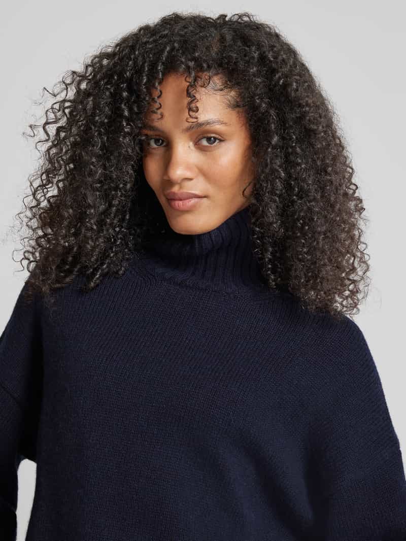 LANIUS Gebreide pullover met opstaande kraag
