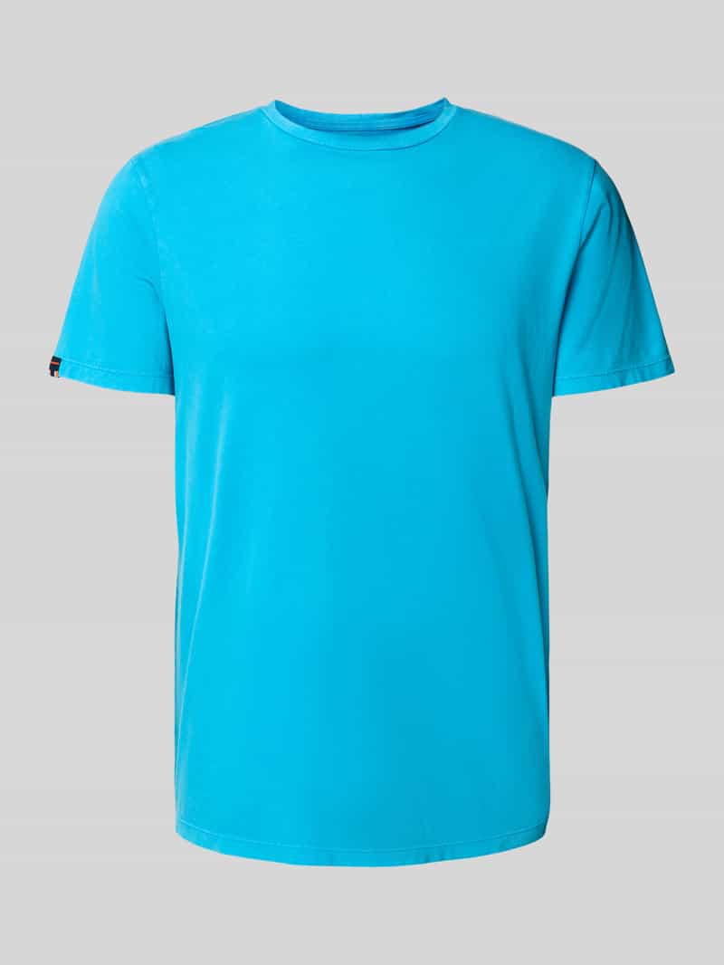 Superdry T-shirt met labeldetail