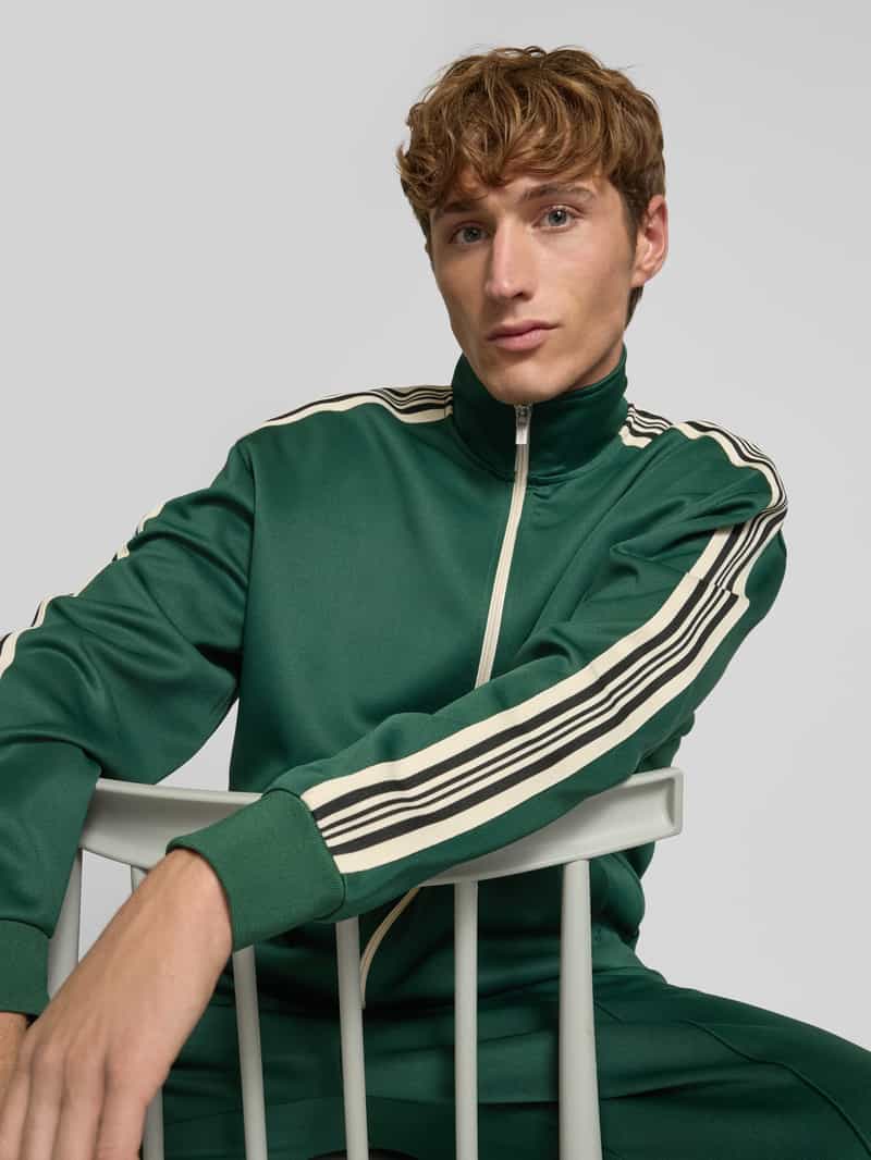 Only & Sons Regular fit sweatjack met galonstrepen model 'RIBER'