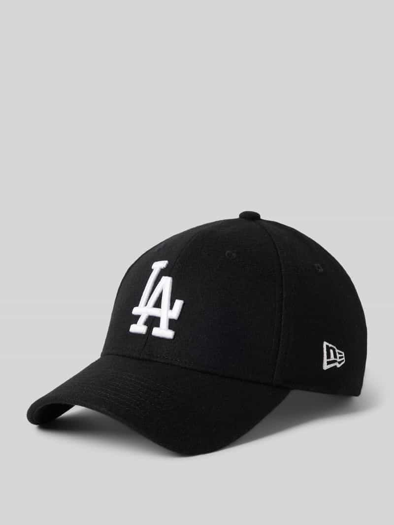 new era Baseballpet van wolmix met logostitching