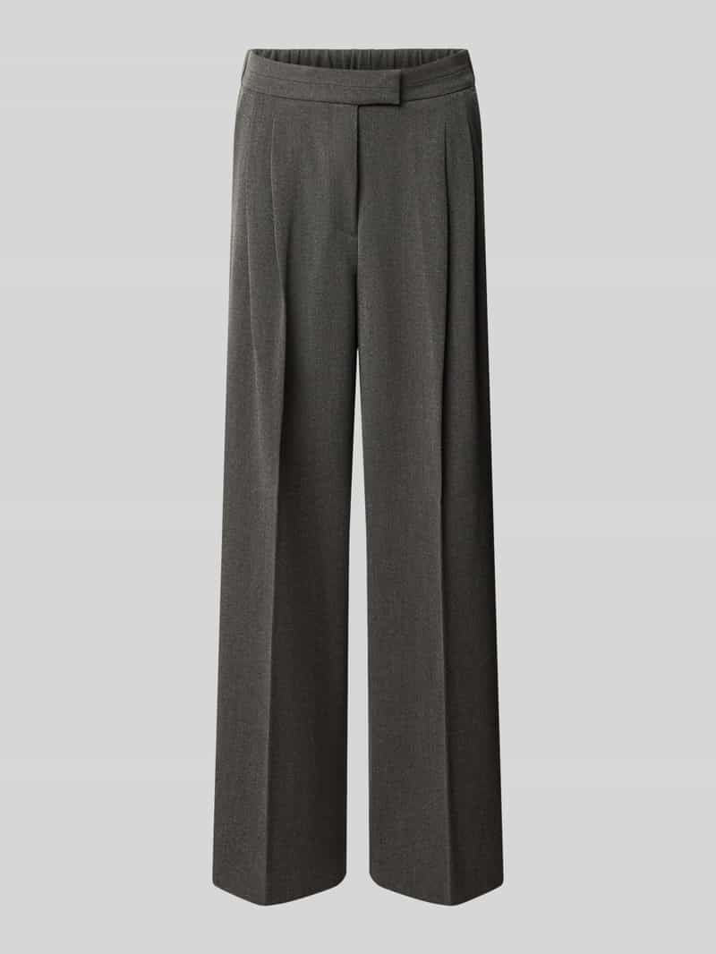 Jake*s Collection Zakelijke broek met persplooien