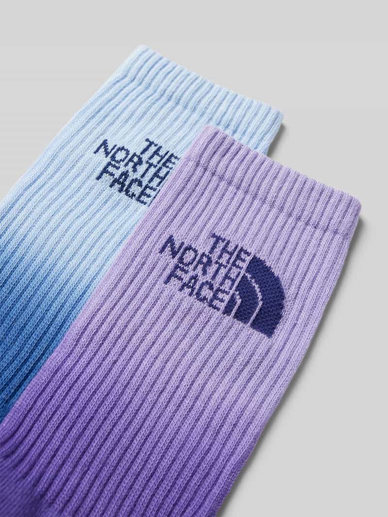 The North Face Sokken met labelprint in een set van 2 paar model 'Everyday'