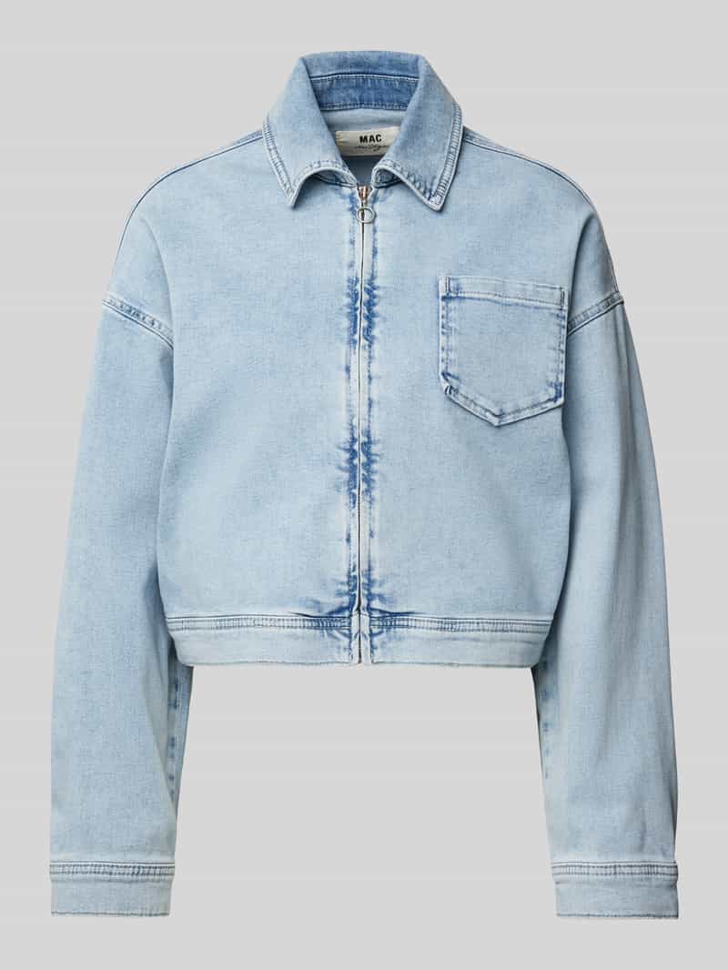 MAC Jeansjack met ritssluiting