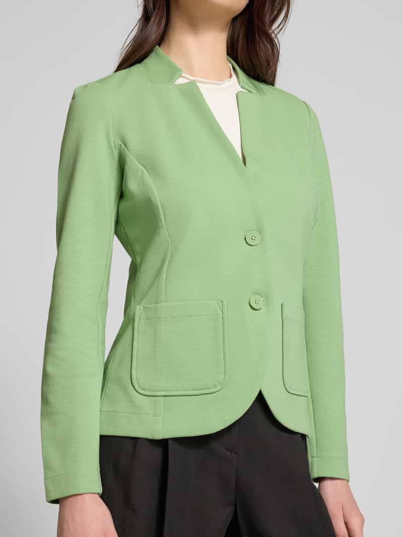 Tom Tailor Slim fit blazer met Ottomaanse structuur