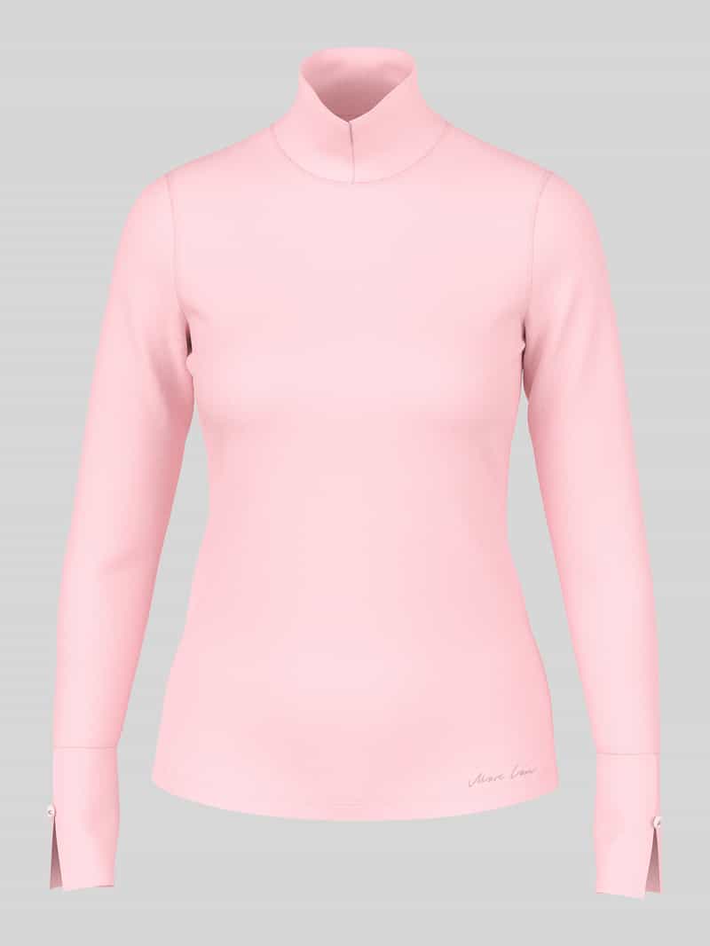 Marc Cain Shirt met lange mouwen met splitmanchetten