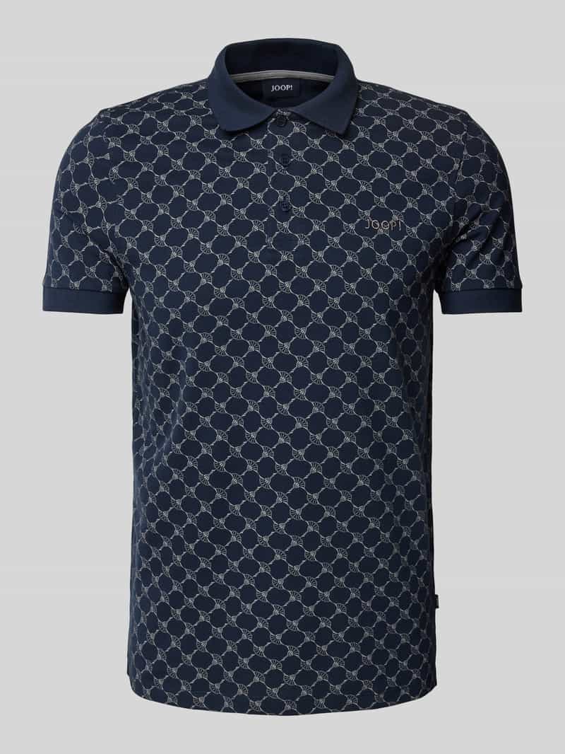 JOOP! Collection Regular fit poloshirt met labelstitching model 'Paigam'