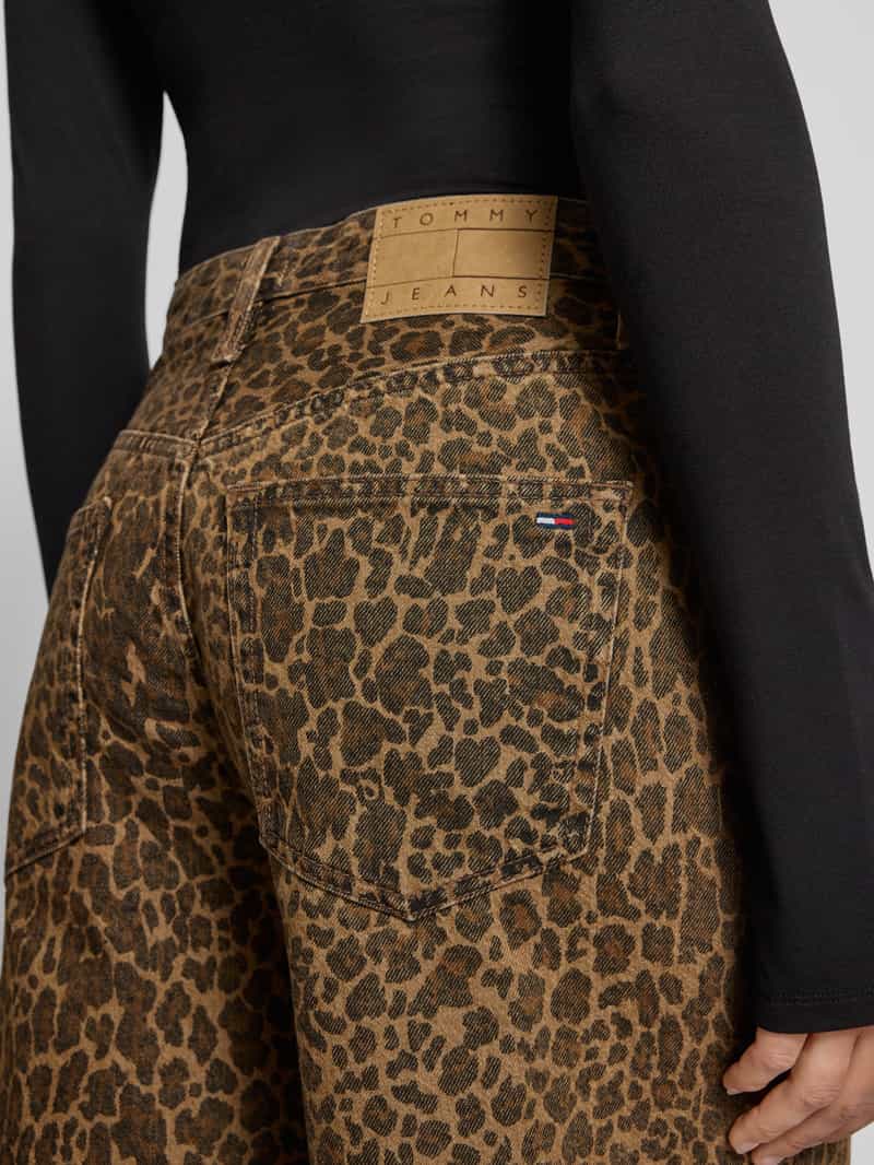 Tommy Jeans Wide leg jeans van zuiver katoen