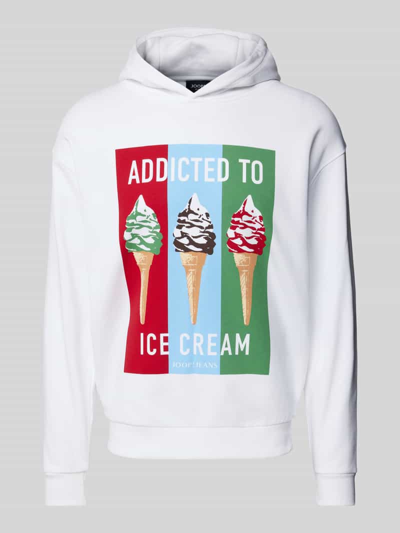 JOOP! JEANS Hoodie met motiefprint model 'Erol'