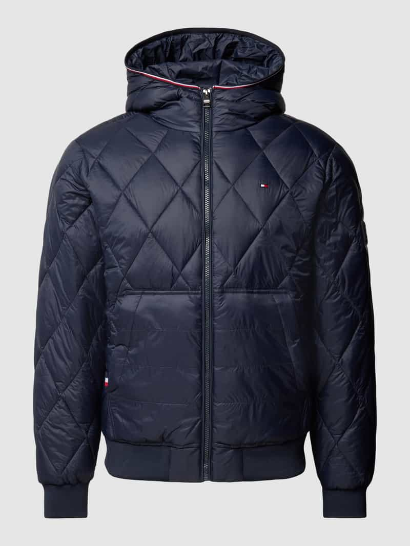 Tommy Hilfiger Gewatteerd jack met opstaande kraag