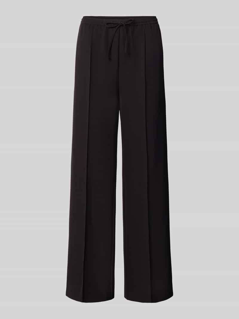 wide fit sweatpants met viscose