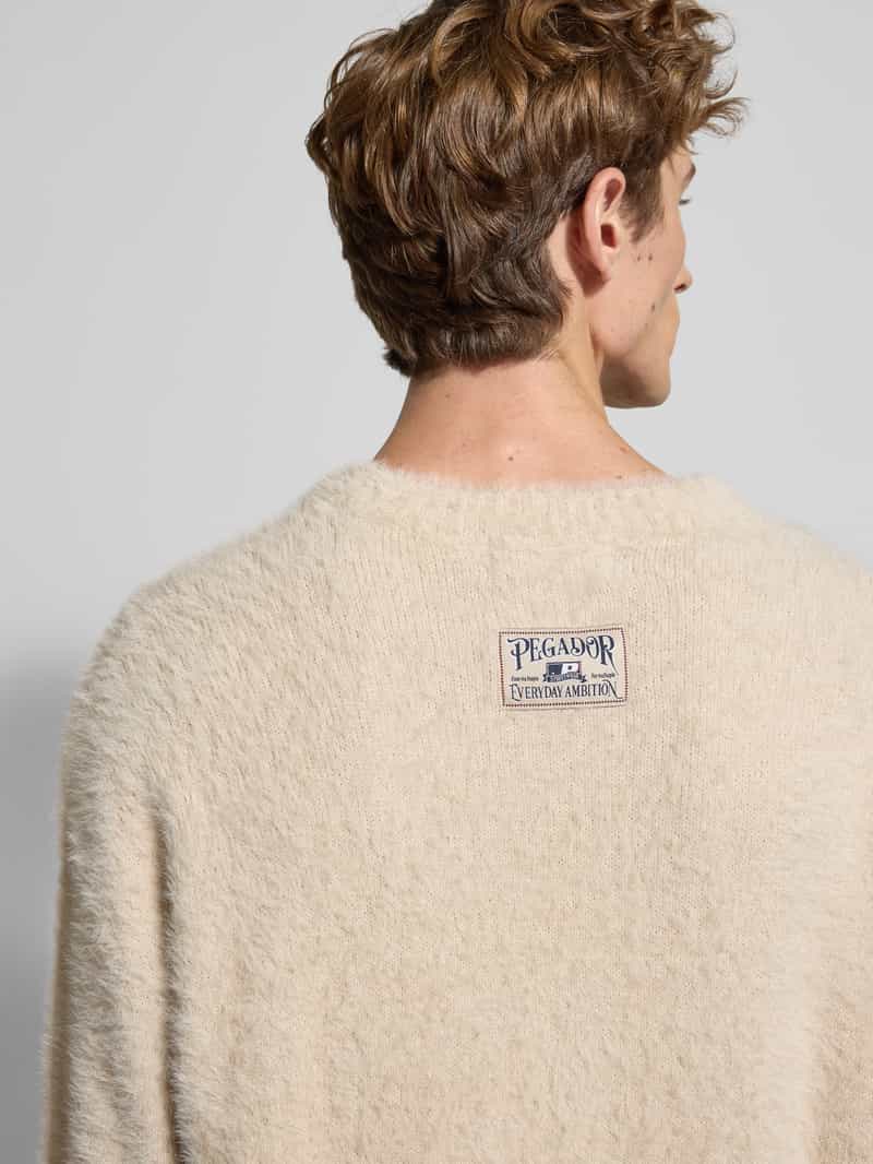 PEGADOR Gebreide pullover met ronde hals model 'Vernen'