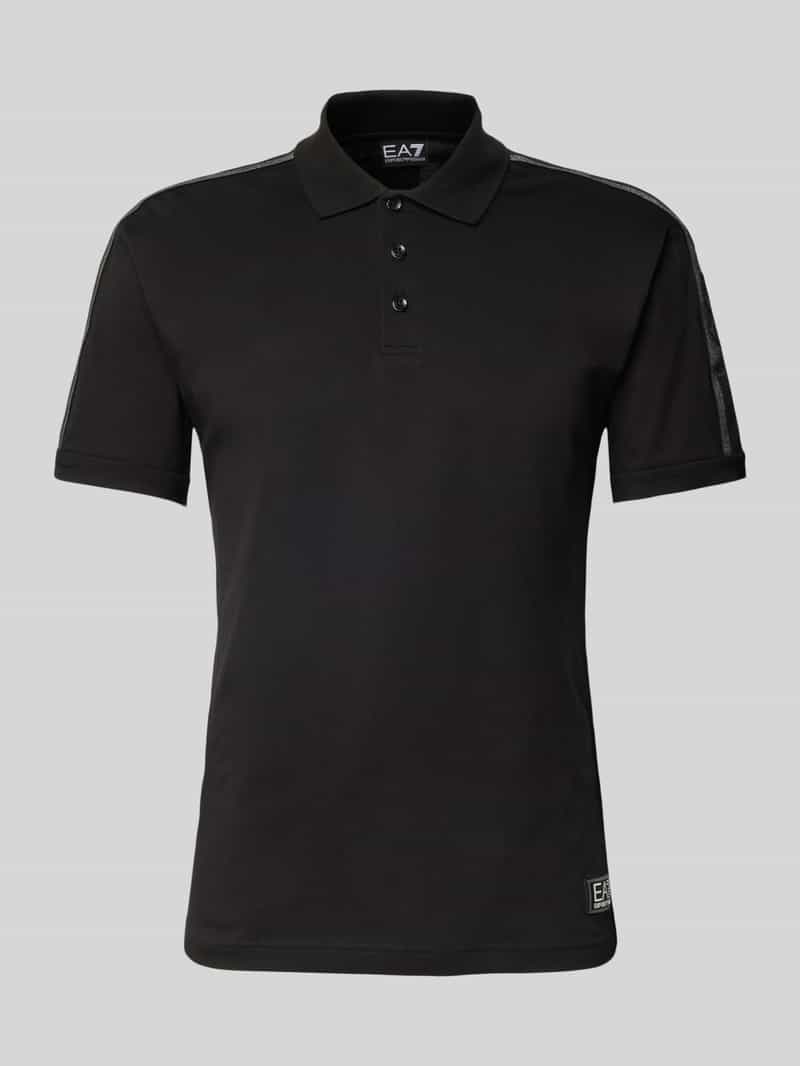 EA7 Emporio Armani Poloshirt met labelpatch