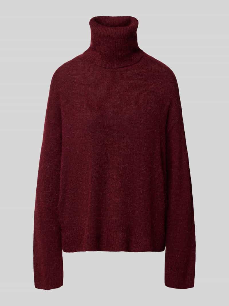 Ichi Gebreide trui met coltrui model 'KAMARA'