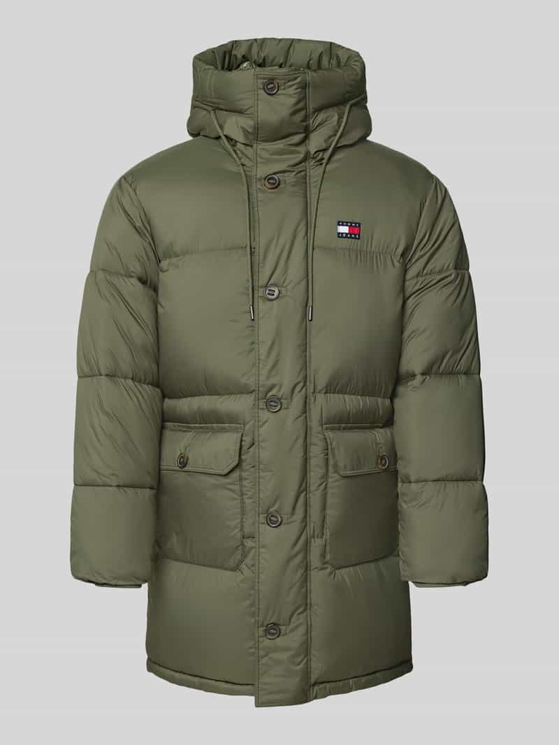 Tommy Jeans parka met logopatch model 'WORKWEAR'