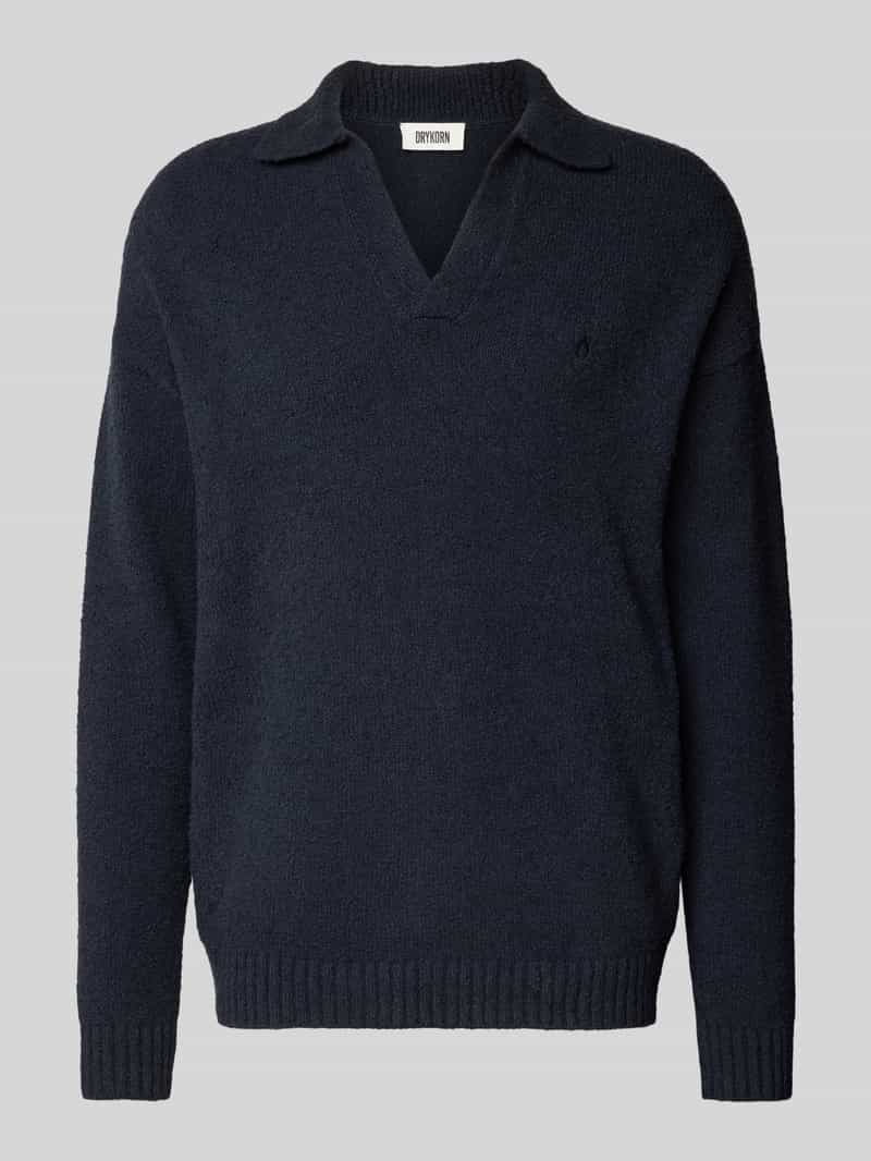 drykorn Gebreide pullover met ribboorden model 'RUSTINO'