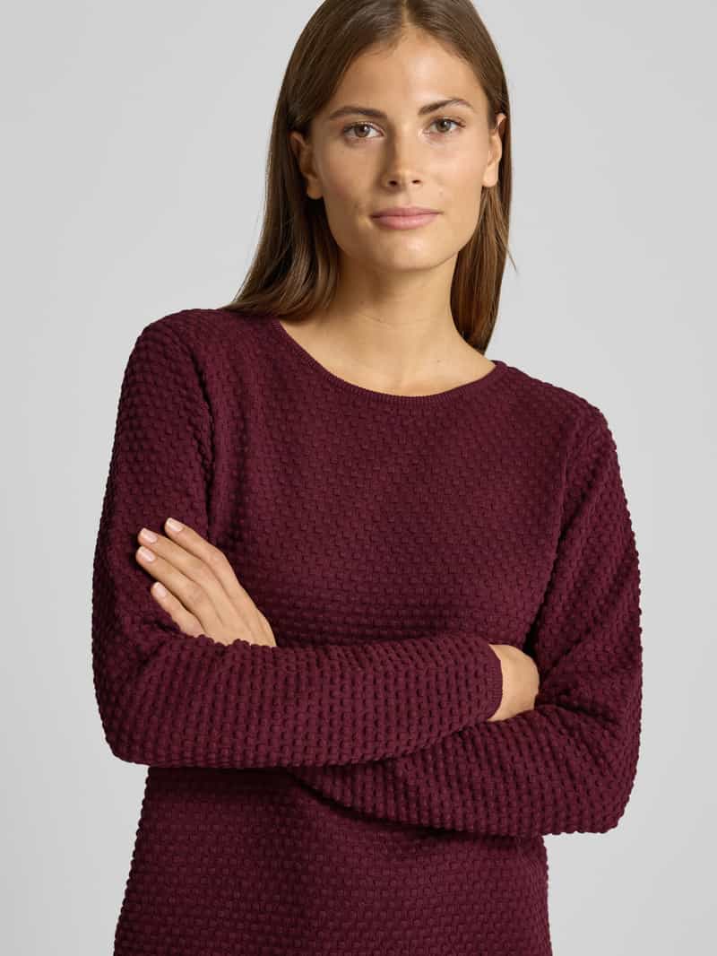 FREE QUENT Gebreide pullover met ronde hals model 'Dodo'