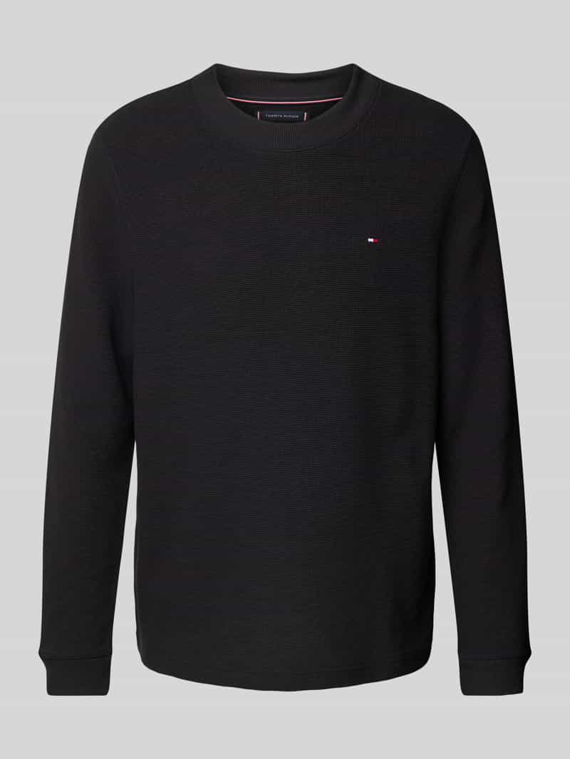 Tommy Hilfiger Regular fit shirt met lange mouwen en katoen