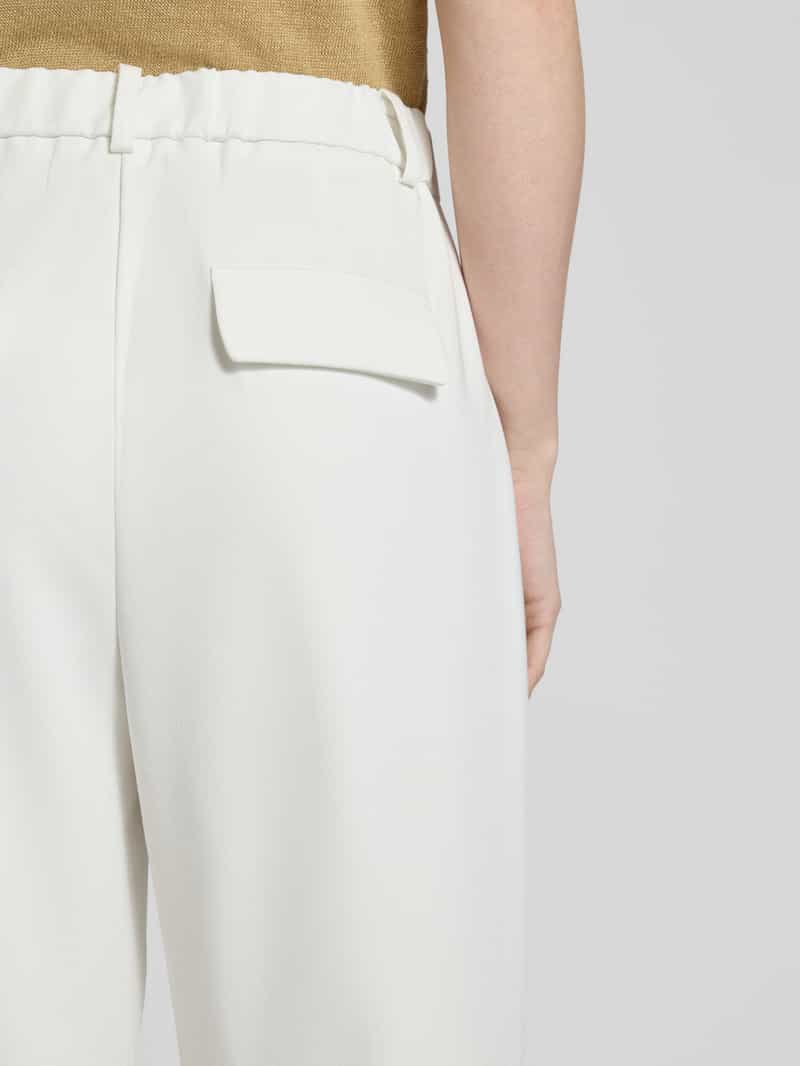 b.Young Tapered fit stoffen broek met verkort model 'DECERI'