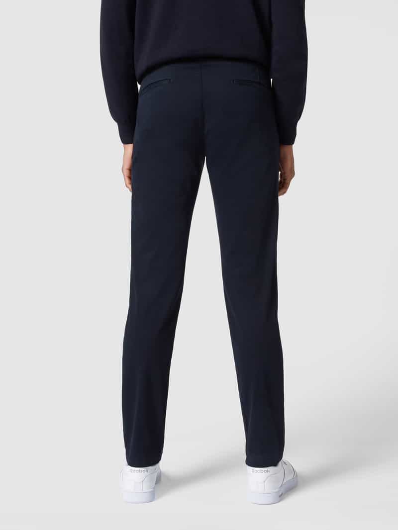 Slim fit chino met stretch Roy Robson