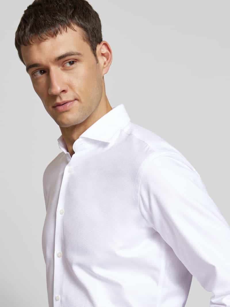 Boss Regular fit zakelijk overhemd met haaikraag model 'Joe'
