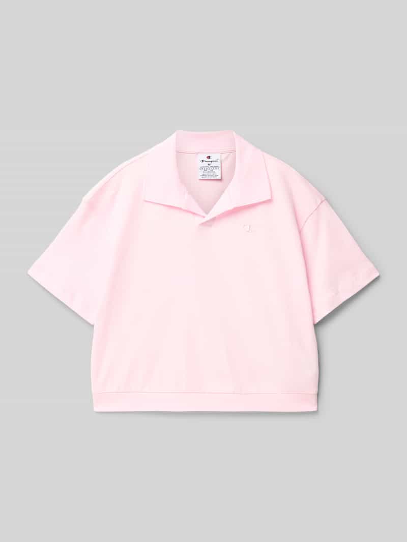 Champion T-shirt met platte kraag