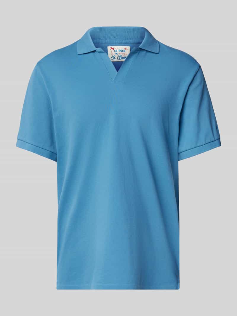 MC2 Saint Barth Regular fit poloshirt met V-hals model 'CHARLES'