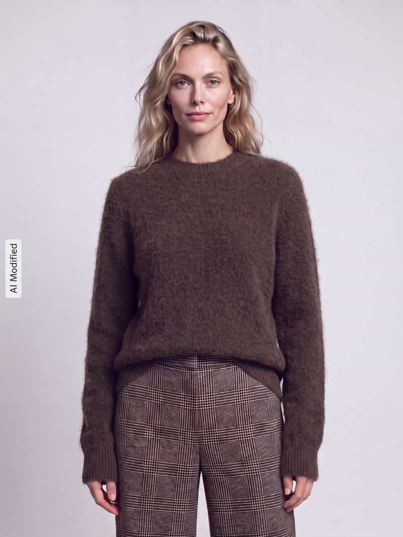 Jake*s Casual Regular fit pullover met wol