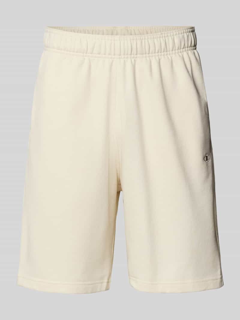Champion Relaxed fit sweatbermuda met logostitching model 'ICONS'