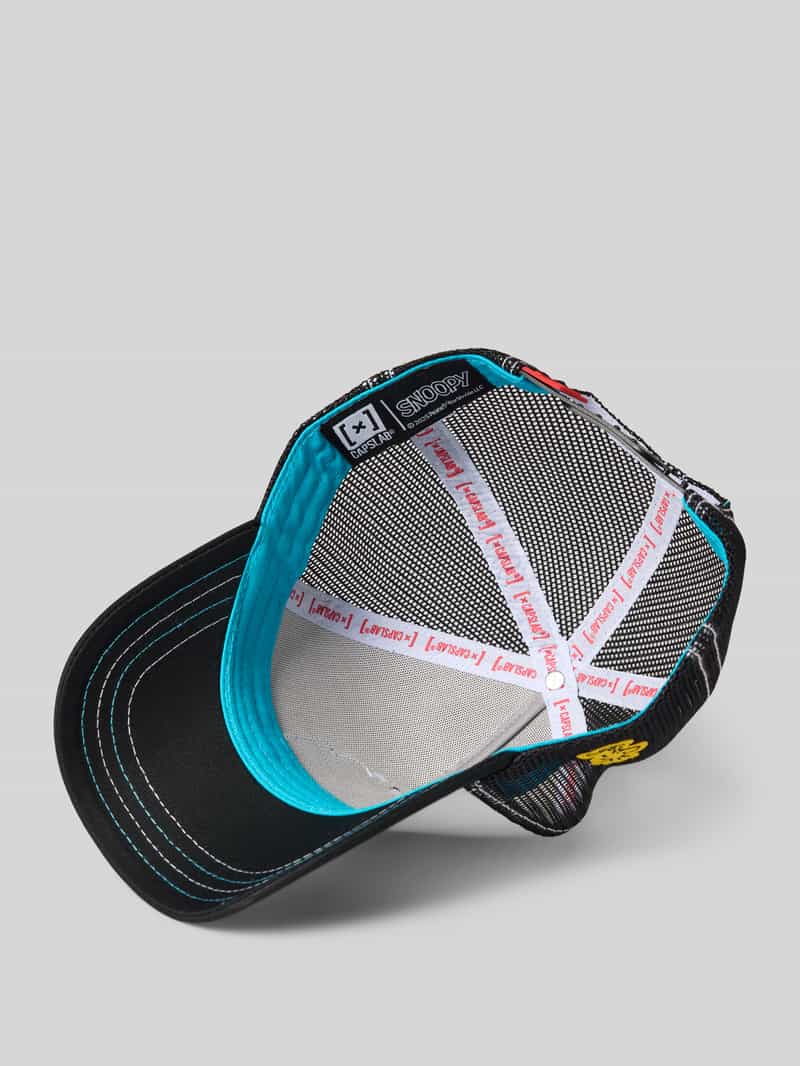 Capslab Baseballpet met motiefstitching