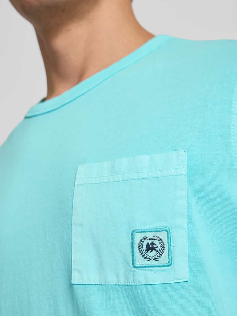 Lerros T-shirt met ronde hals