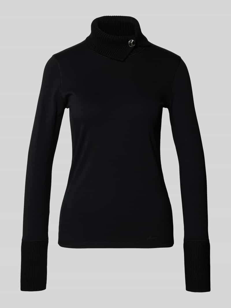 Marc Cain Shirt met lange mouwen en col