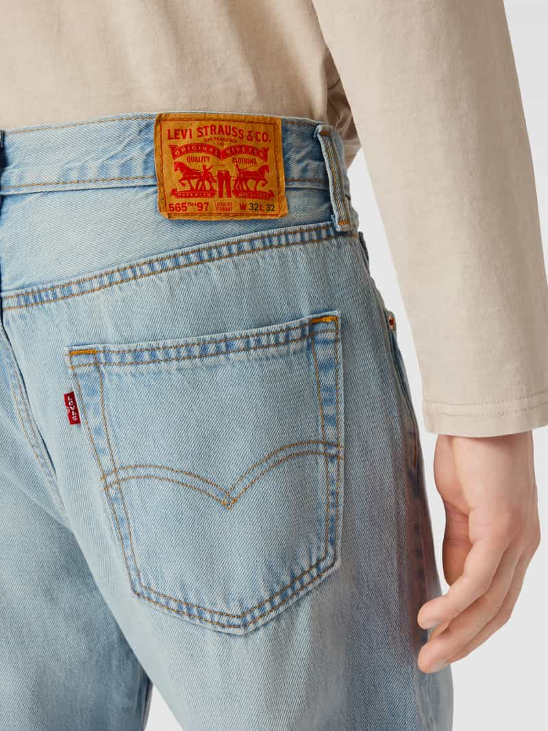 Levi's Straight leg jeans in 5-pocketmodel model '565'