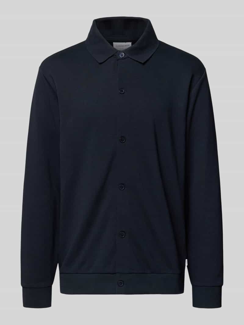 lindbergh Sweatjack met kentkraag