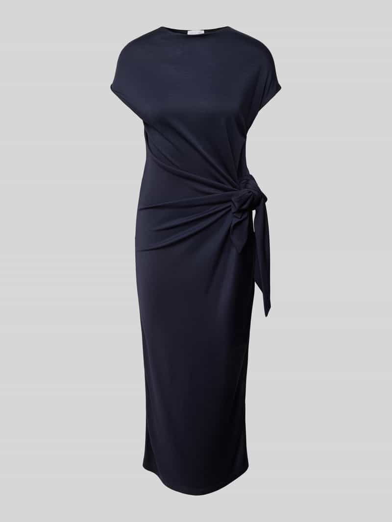 Rich & Royal Maxi-jurk van lyocellmix met knoopdetail