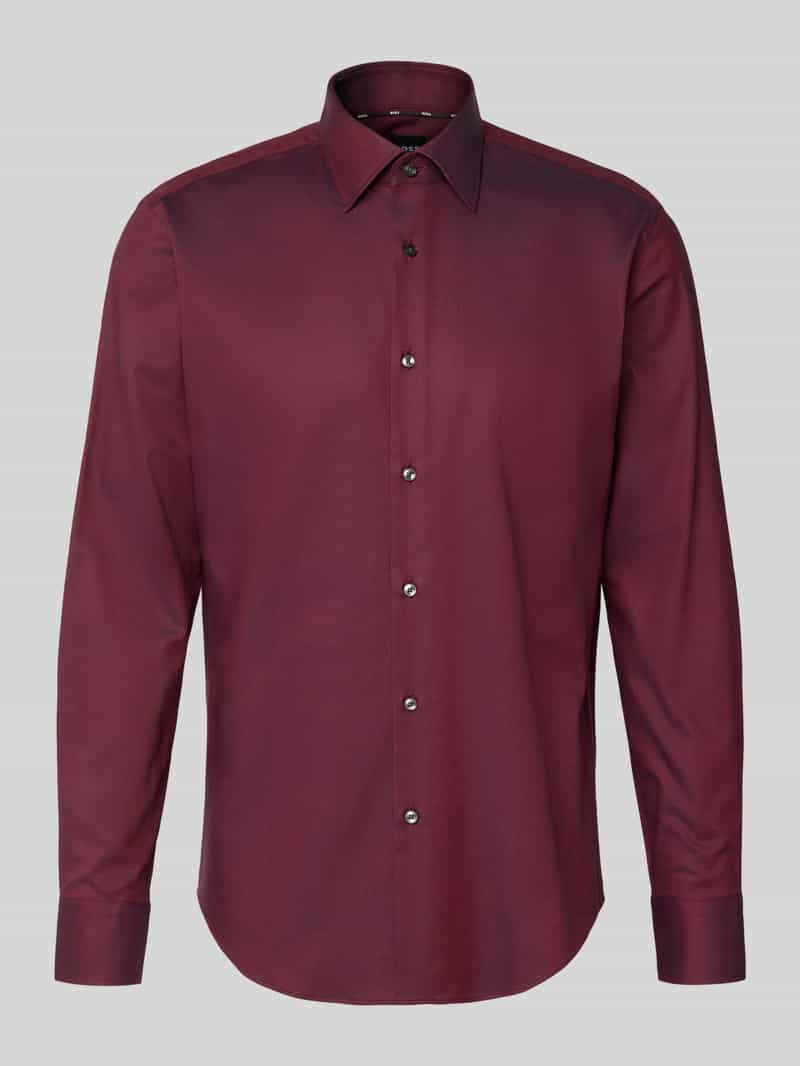 Boss Regular fit zakelijk overhemd van katoenmix model 'JOE'