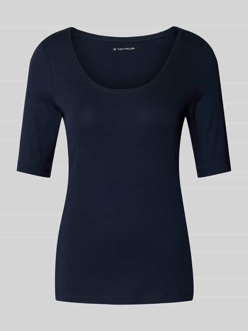 Tom Tailor Regular fit T-shirt van katoenmix