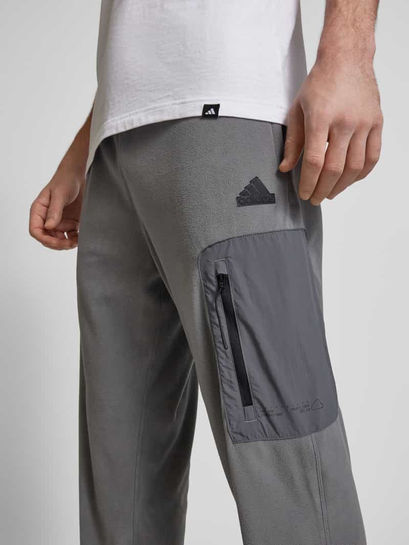 ADIDAS SPORTSWEAR Relaxed fit sweatpants met labelbadge