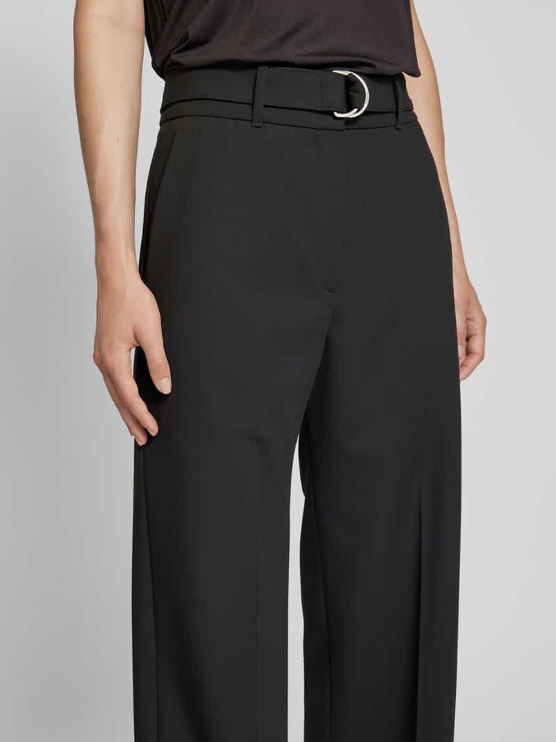 HUGO Stoffen broek met D-ringsluiting model 'LIA'