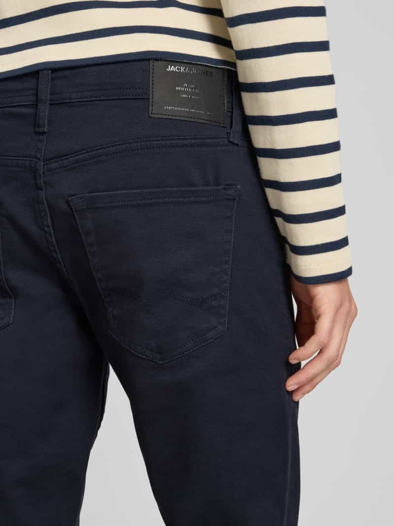 jack & jones Slim fit jeans met steekzakken model 'GLENN'