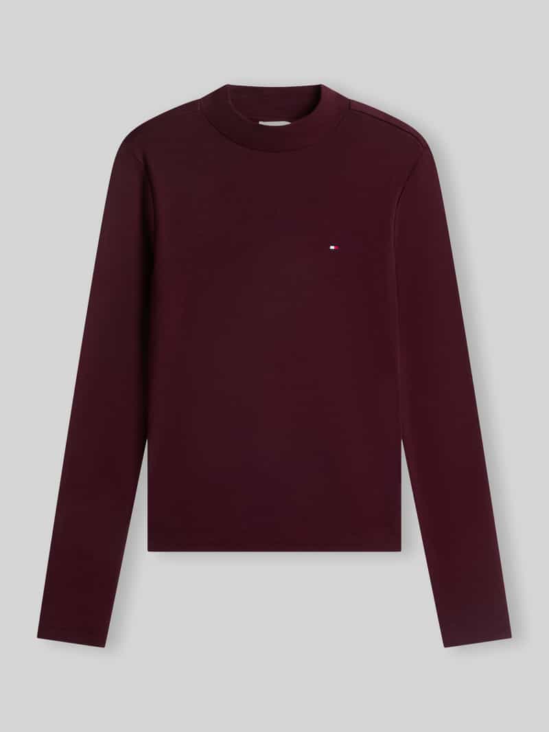 Tommy Hilfiger slim fit shirt met lange mouwen van puur katoen
