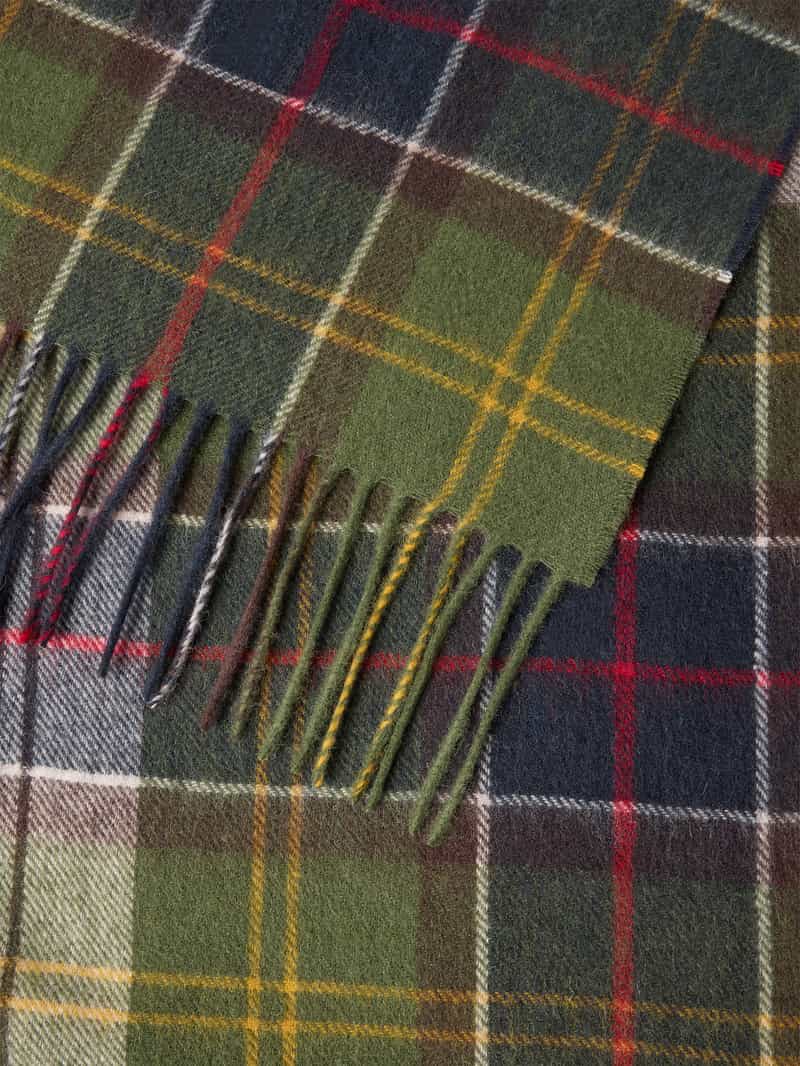 Barbour Sjaal van pure wol model 'SERENA'
