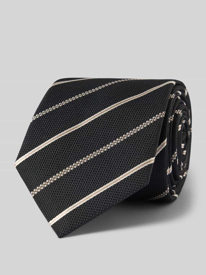 Boss Stropdas van zijdemix (7 5 cm)
