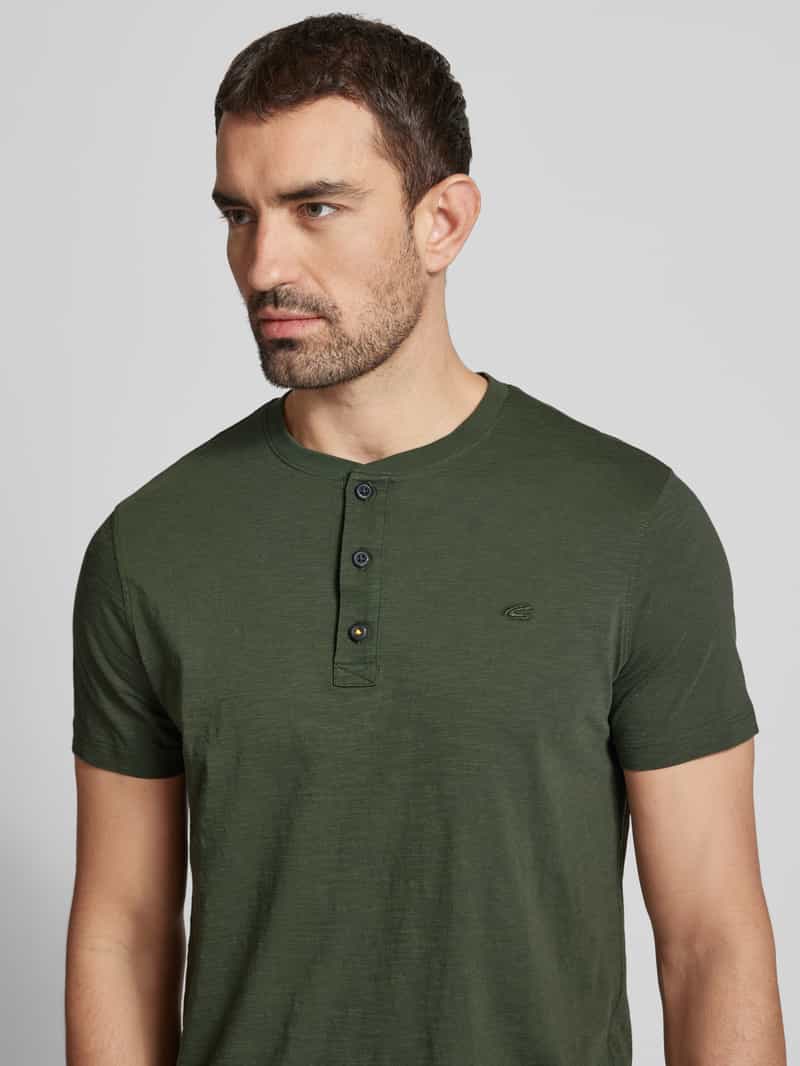 camel active T-shirt met serafinohals