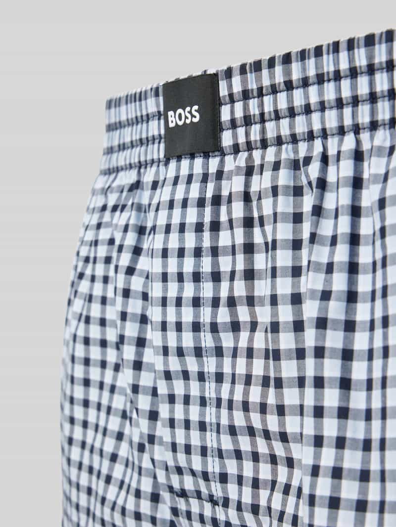 Boss Boxershort met elastische band in een set van 2 stuks
