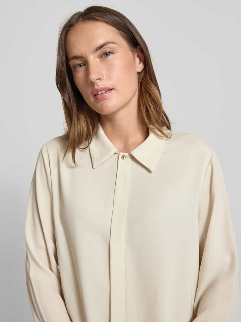 Liu Jo White Regular fit blouseshirt met platte kraag