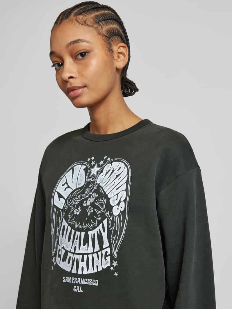 Levi's Sweatshirt met ribboorden