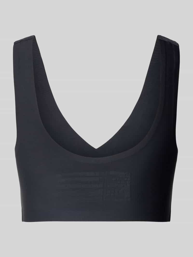 Dorina Bralette met V-hals en elastische band zwart, foto 2