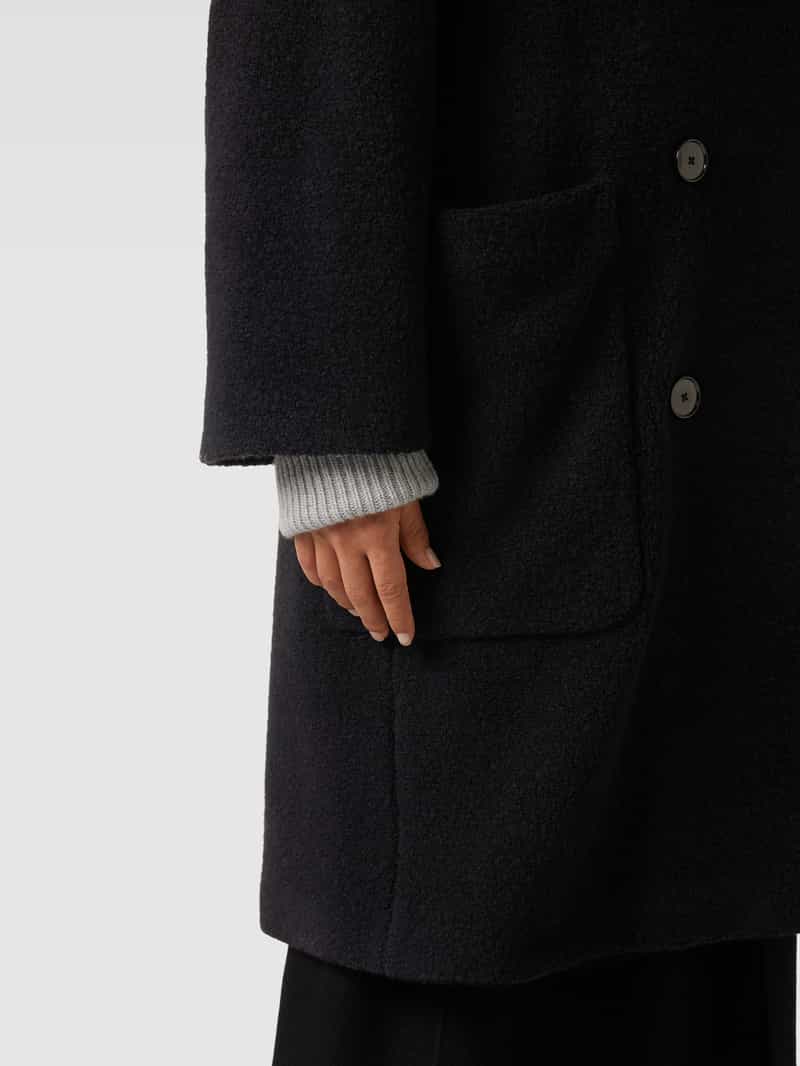 drykorn Lange jas met dubbele knoopsluiting model 'THEYDON'
