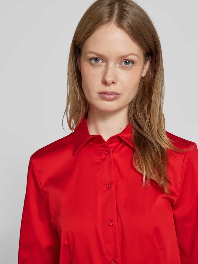 Christian Berg Woman Regular fit overhemdblouse met knoopsluiting